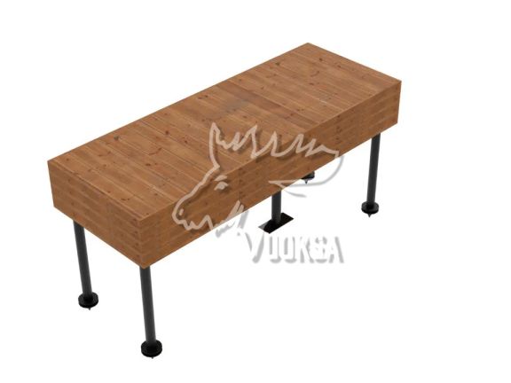 Береговая площадка 4х1,5 метра