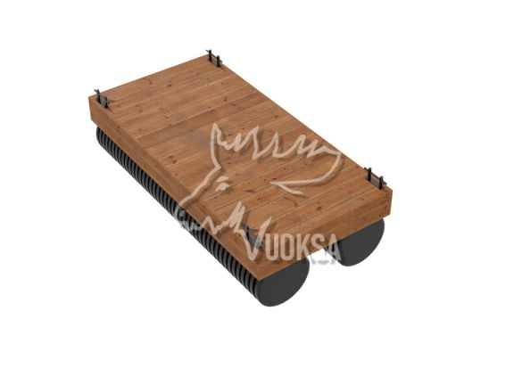 Вуокса пирс 3х1.5 метра